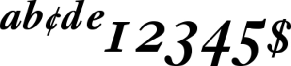 Product picture Ehrhardt Semibold Italic Expert - fonts windows